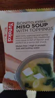 Bonito fish miso soup
