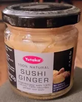 SUSHI GINGER Sweet and mild pickled ginger enjoyed