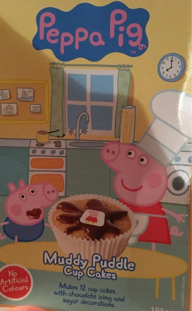 Muddy puddle cup cakes peppa