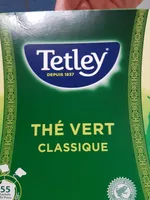Tetley The Vert Tir Press Boite De 55 Sachets