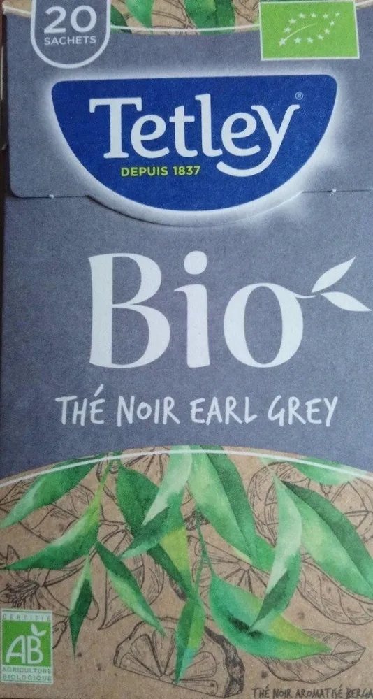 Thé noir Earl grey