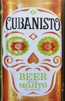 Beer with mojito flavour