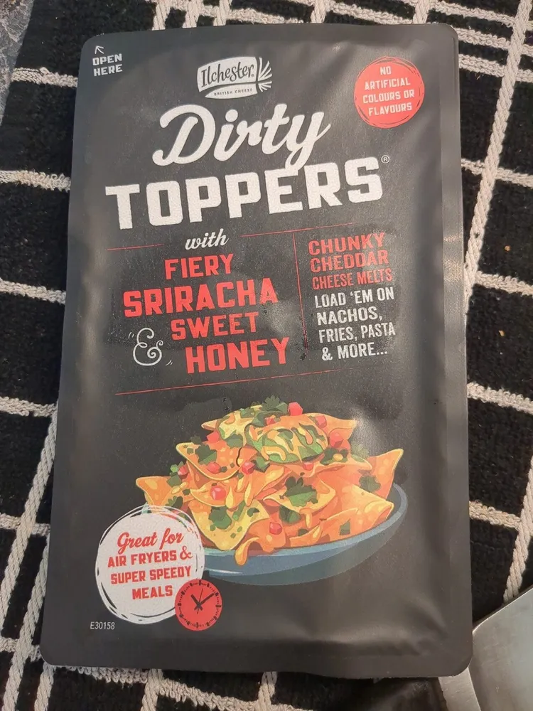 Dirty Toppers With Fiery Sriracha Sweet Honey
