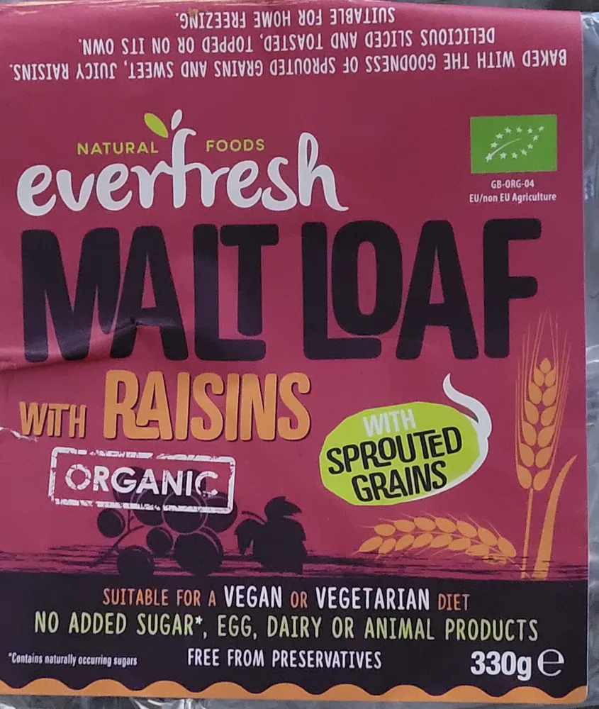 Everfresh | Malt & Raisin Loaf