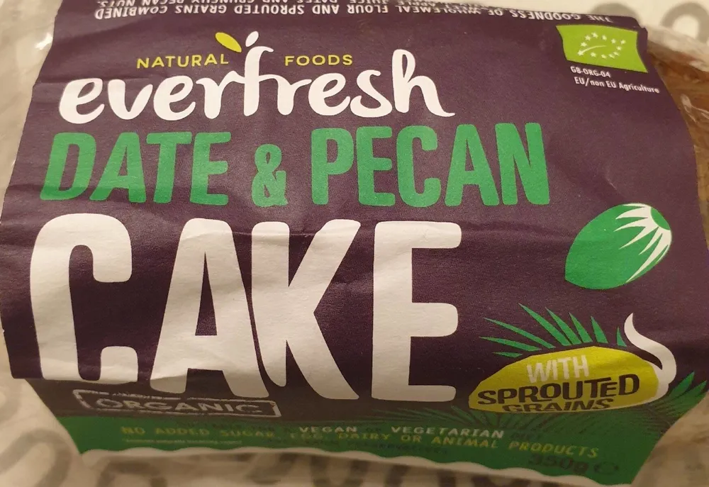 Date & Pecan Cake