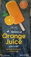 Orange Juice Lollies