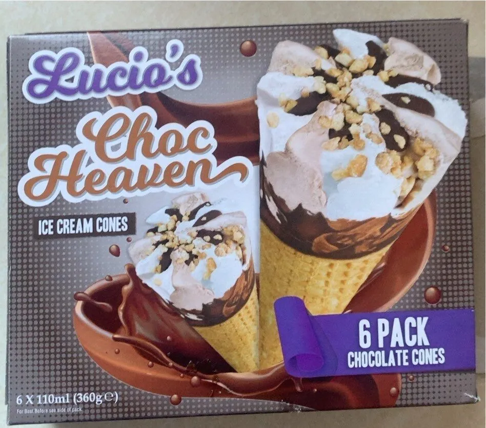 Choc Heaen Ice Cream Cones