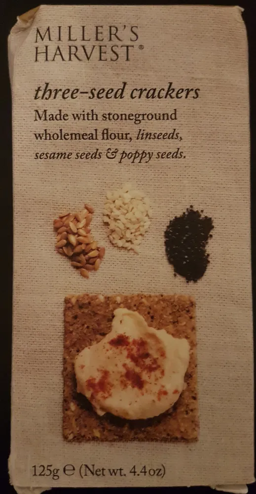 Three Seed Crackers