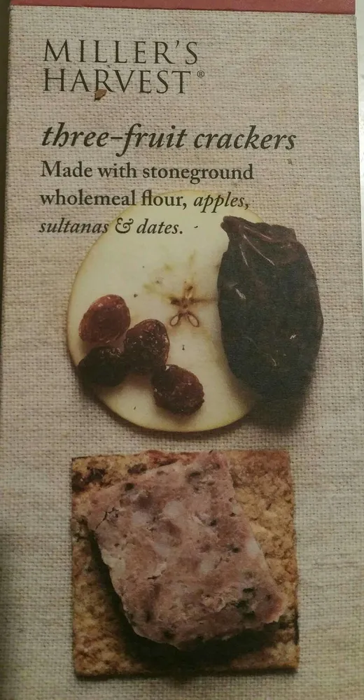Three-Fruit Crackers