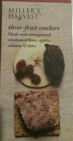Three-Fruit Crackers