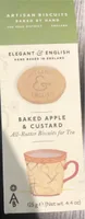 Baked apple & custard
