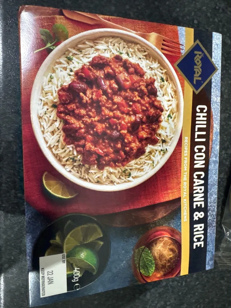 Chilli Con Carne And Rice