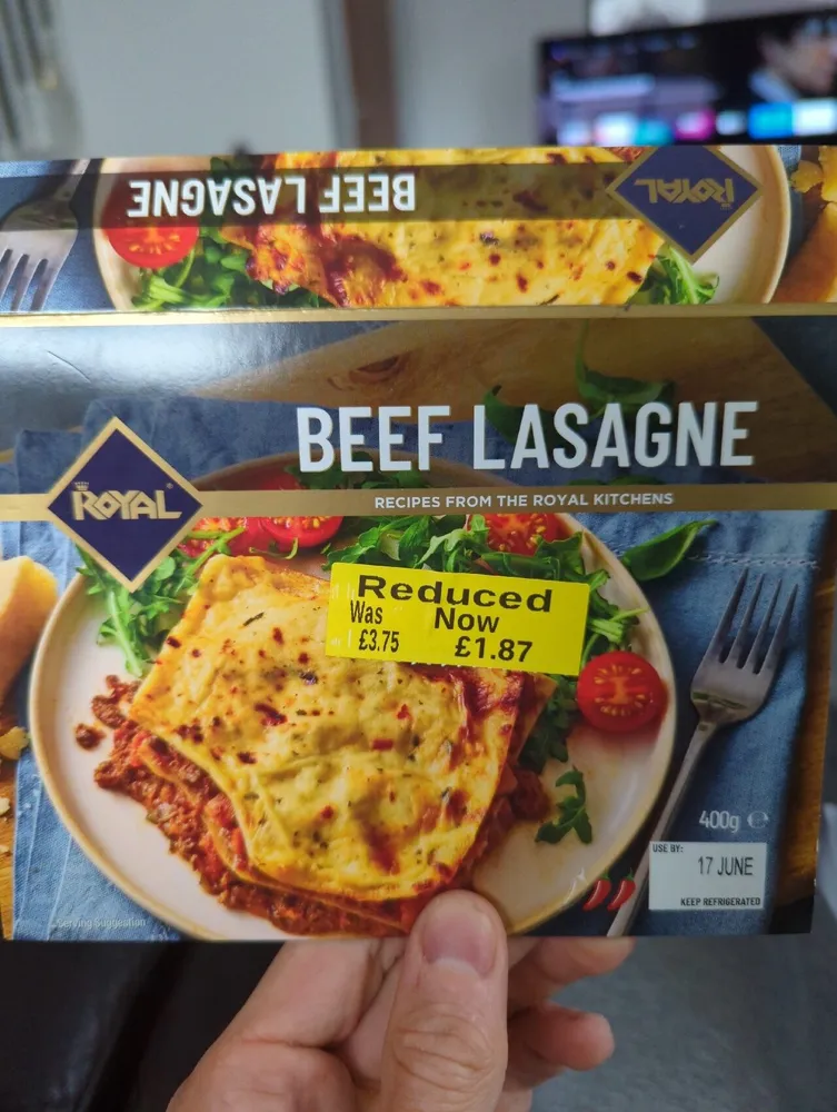 Beef Lasagne