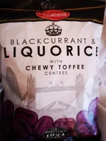 Blackcurrant & liquorice with chewy toffee centres
