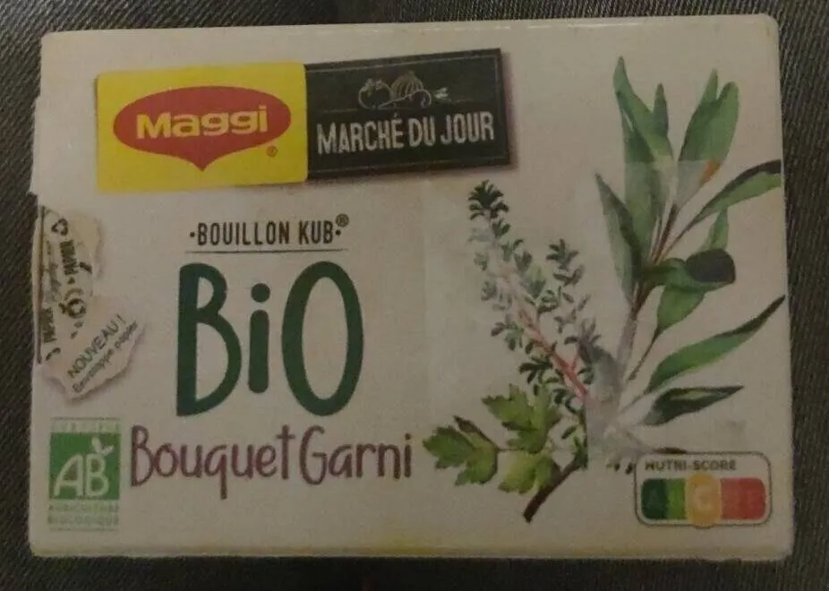 Bouillon kub bio bouquet garnit