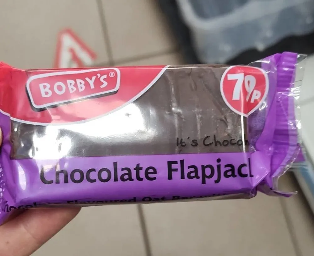 Chocolate flapjack