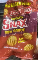 Potato snax bbq sauce