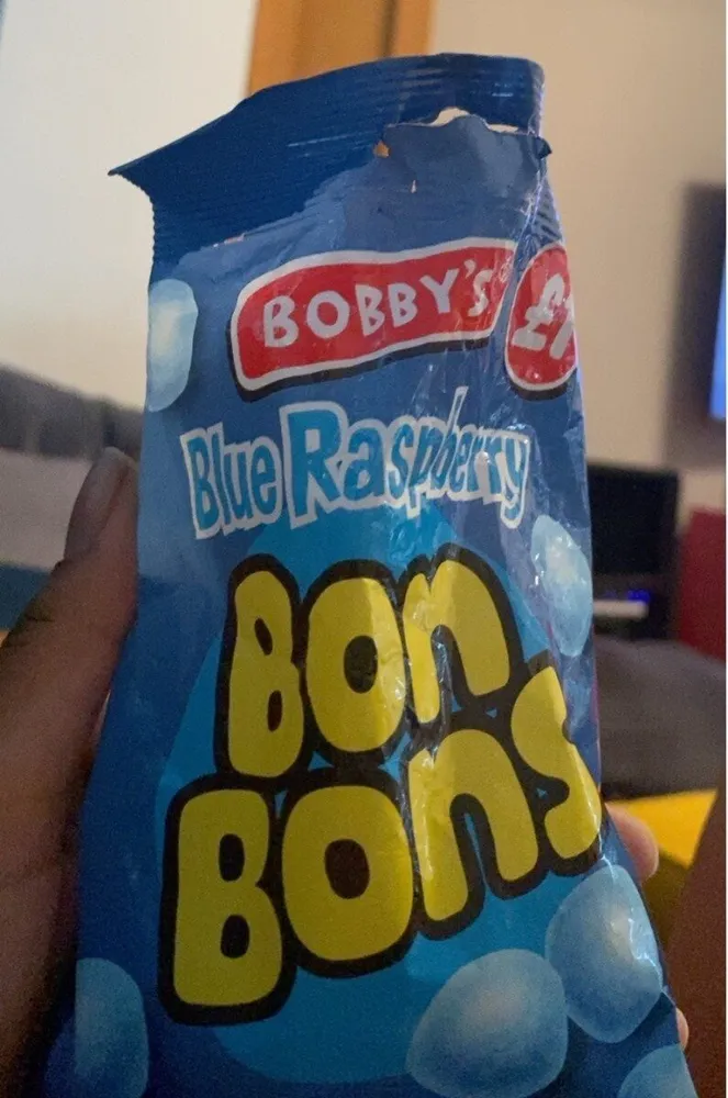 Bobby’s blue raspberry bon bons