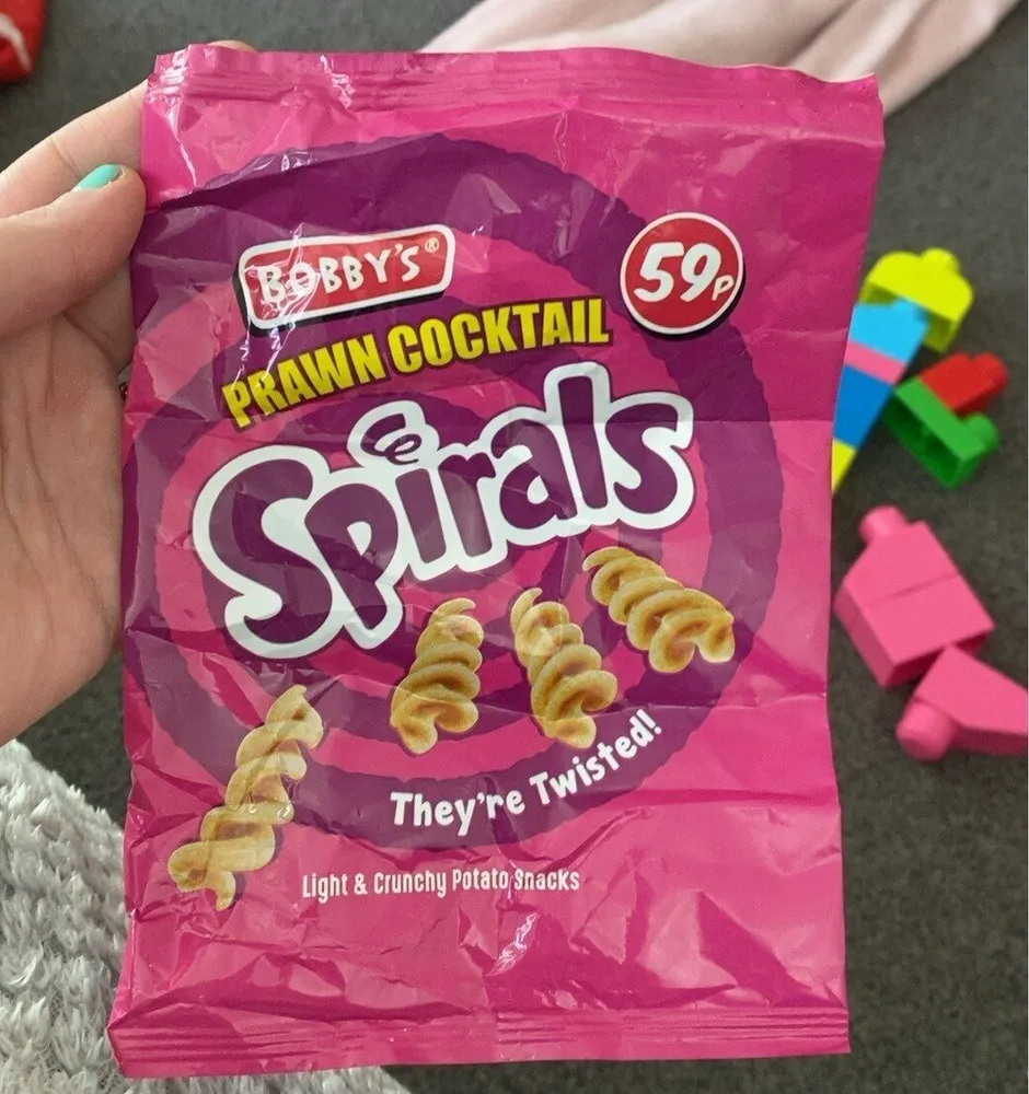 Prawn coctail spirals