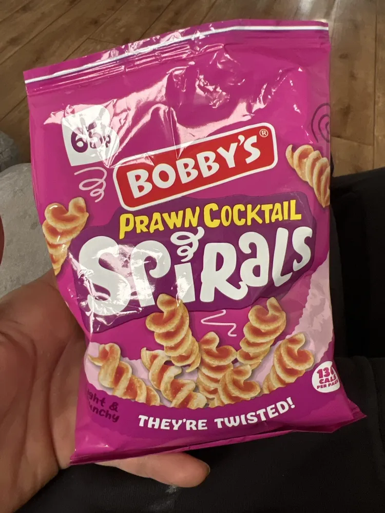 Prawn Cocktail Spirals