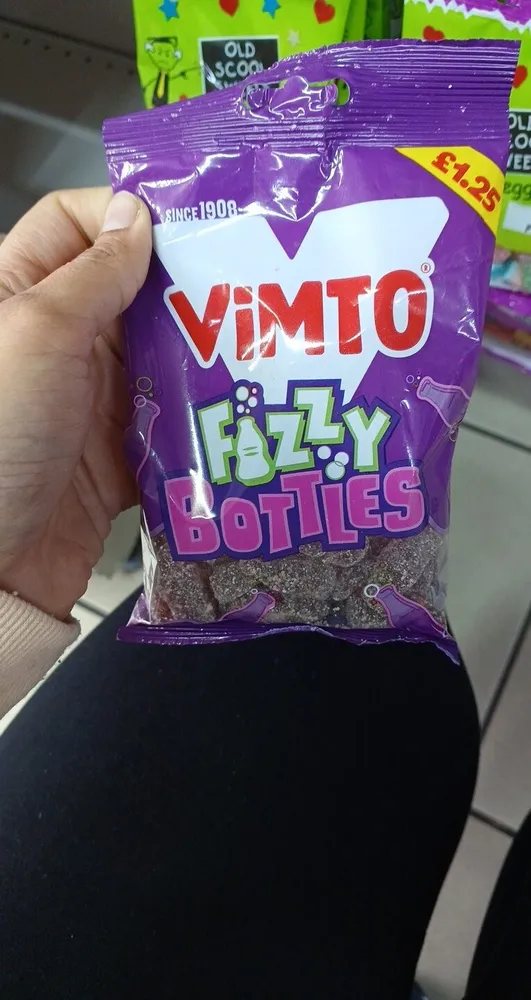 Vimto Fizzy Bottles