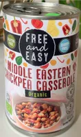 Middle eastern chickpea casserole