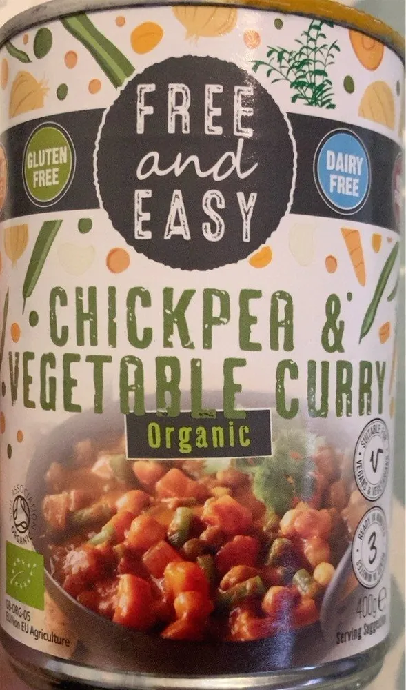 Chickpea & vegetable curry