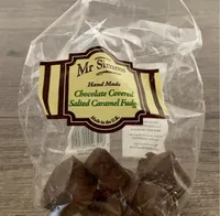 Chocolate Covered Salted Caramel Fudge