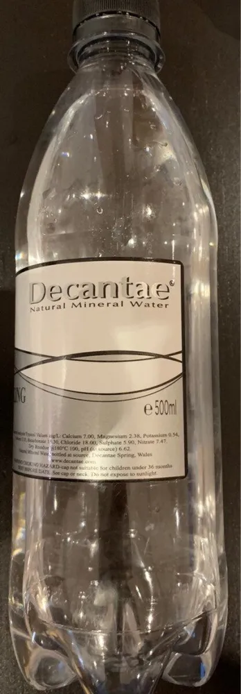 Natural mineral water - Sparkling