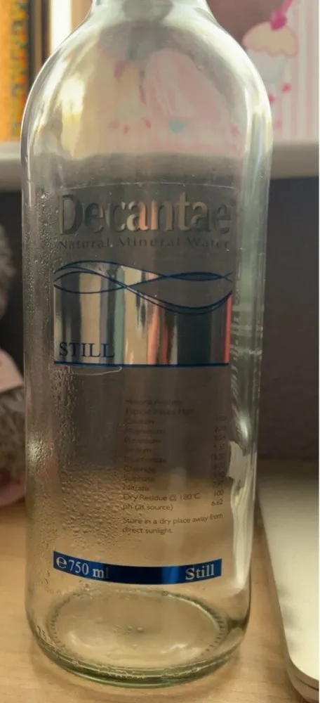 Natural mineral water