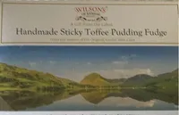 Handmade sticky toffee pudding fudge