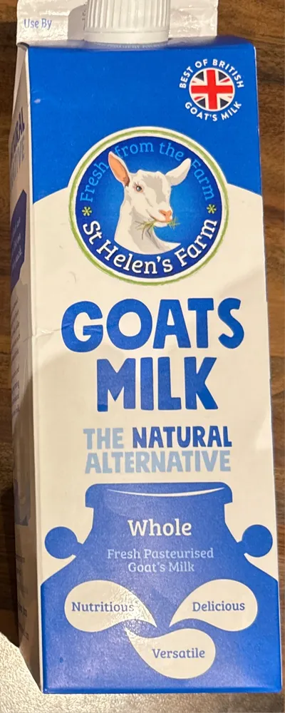 whole goat milk
