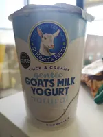 Goats milk yoghurt
