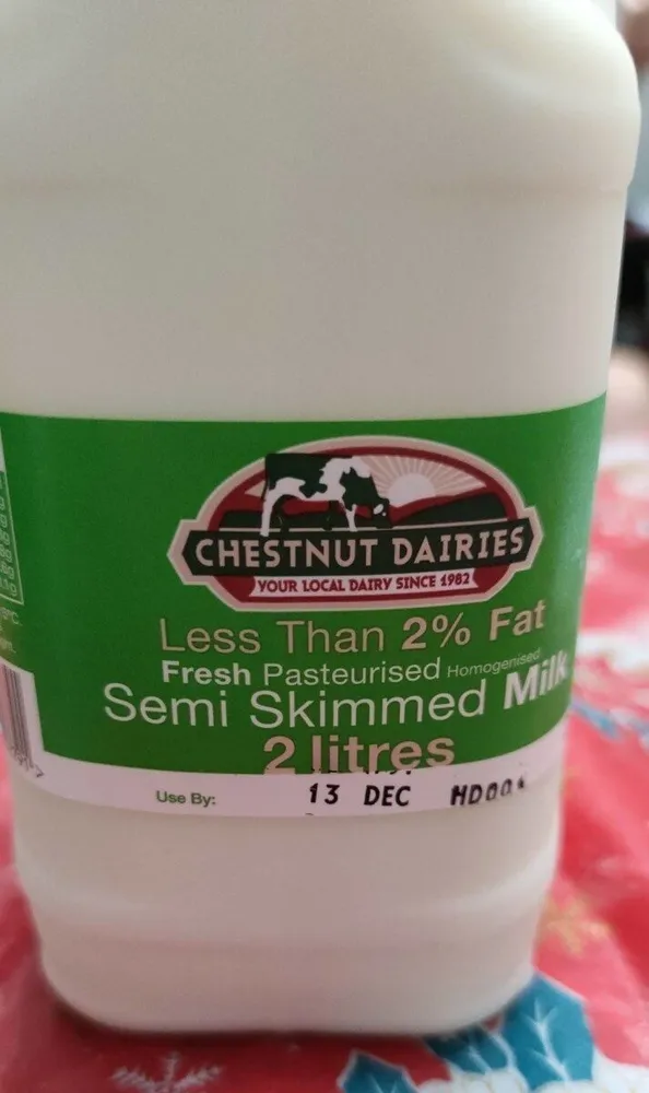 Semi skimmed Milk