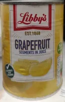 Grapefruit segments in Juice
