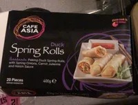 Duck spring rolls