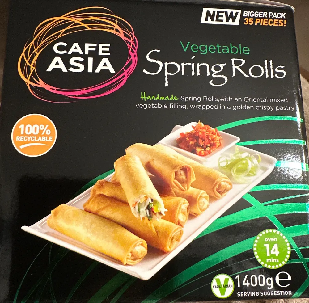 vegetable spring rolls