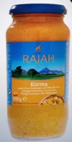 Korma cremige kokosnuss-curry-sauce