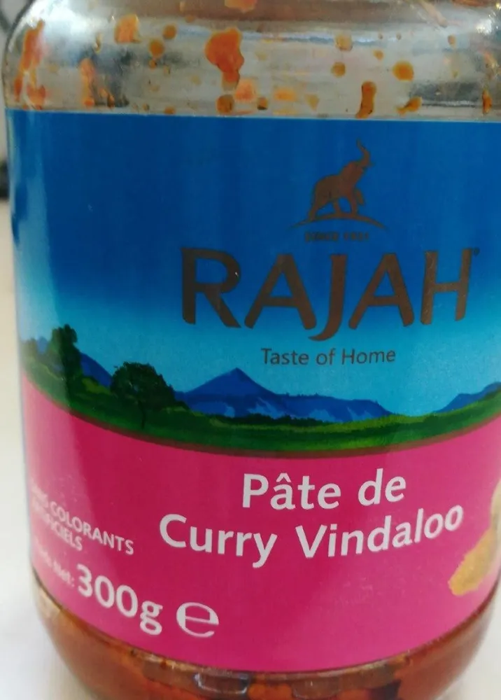 RAJAH Pâte de Curry Vindaloo