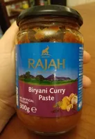 Pâte de curry biryani