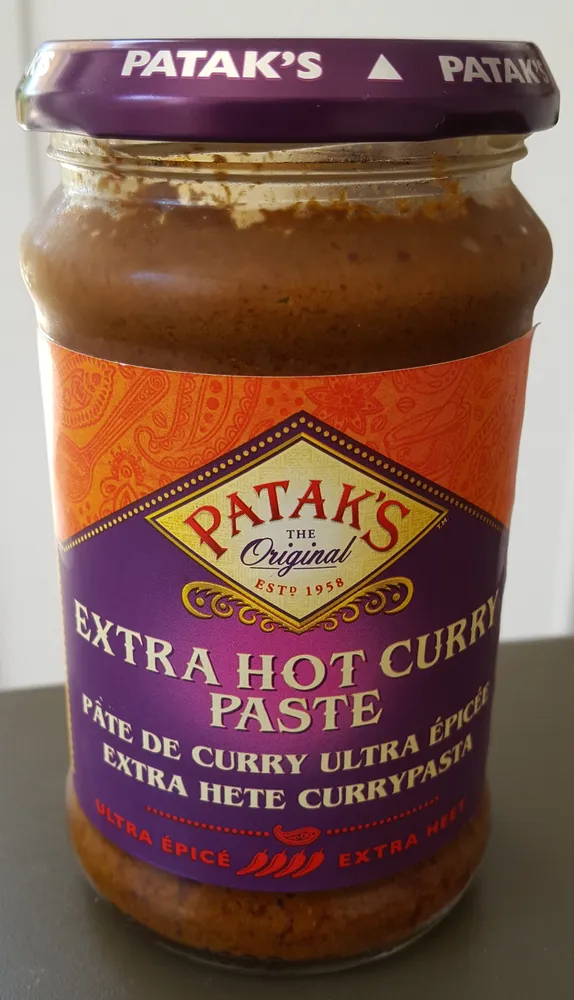 Extra hot curry paste