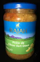 Pickle de citron vert doux