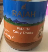 Rajah pâte de curry douce