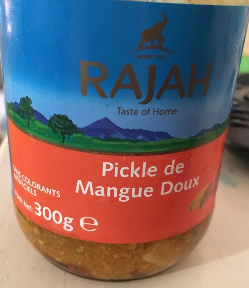 Pickle de mangue doux