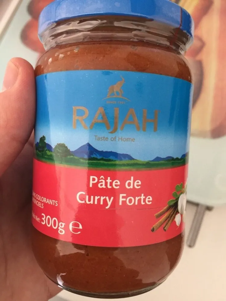 Pate de curry forte
