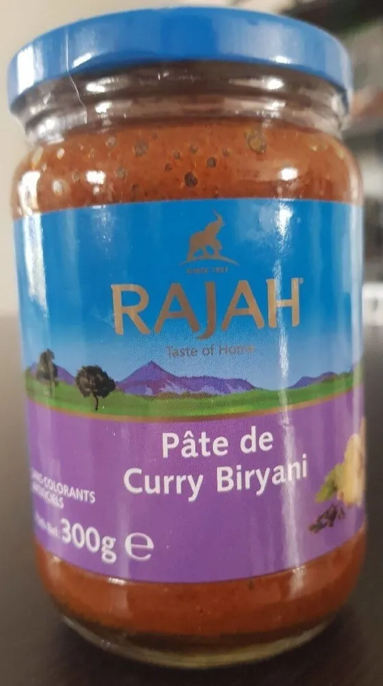 Pâte de Curry Biryani