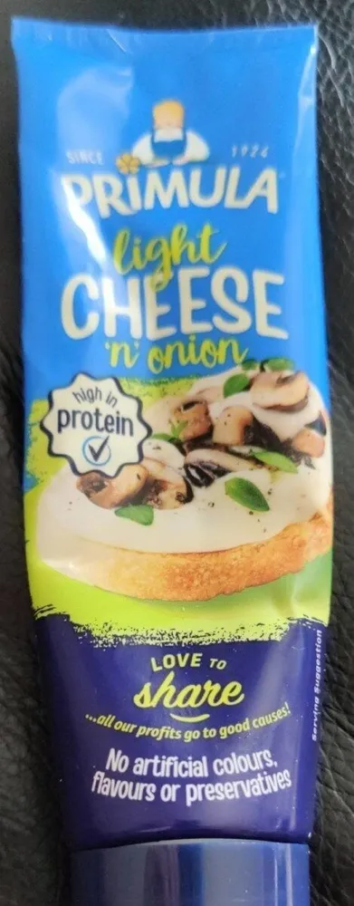 Light cheese n onion