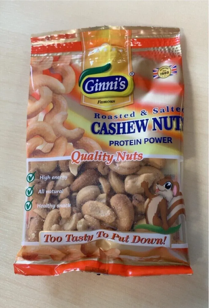 Roasted and Salted Cashew Nuts