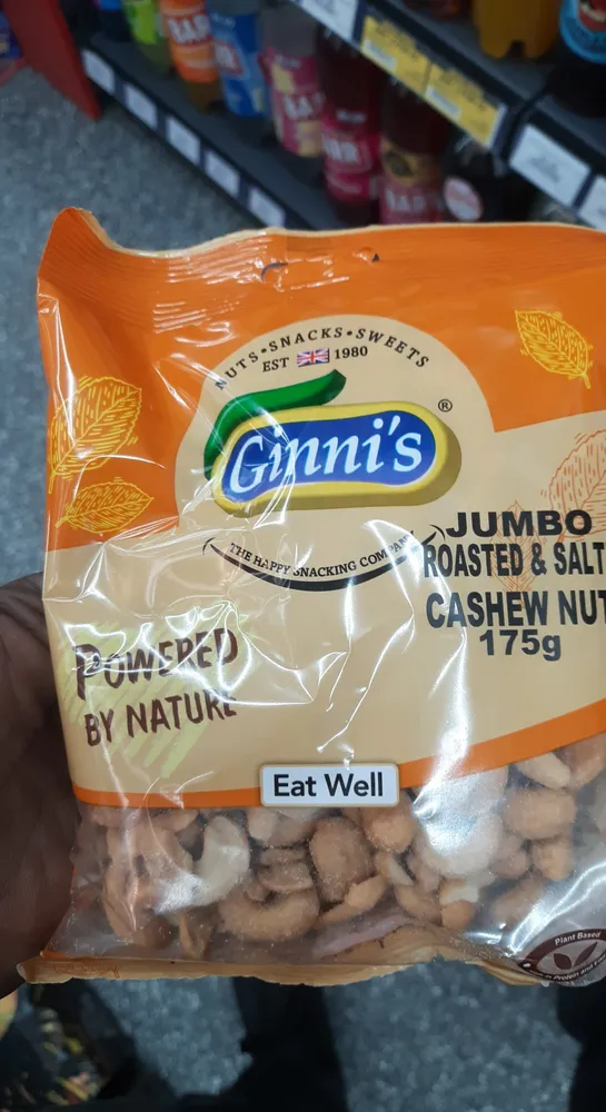 Jumbo Roasted And Salted Cashew Nuts