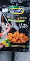 Chilli lemon and coriander cashew nuts